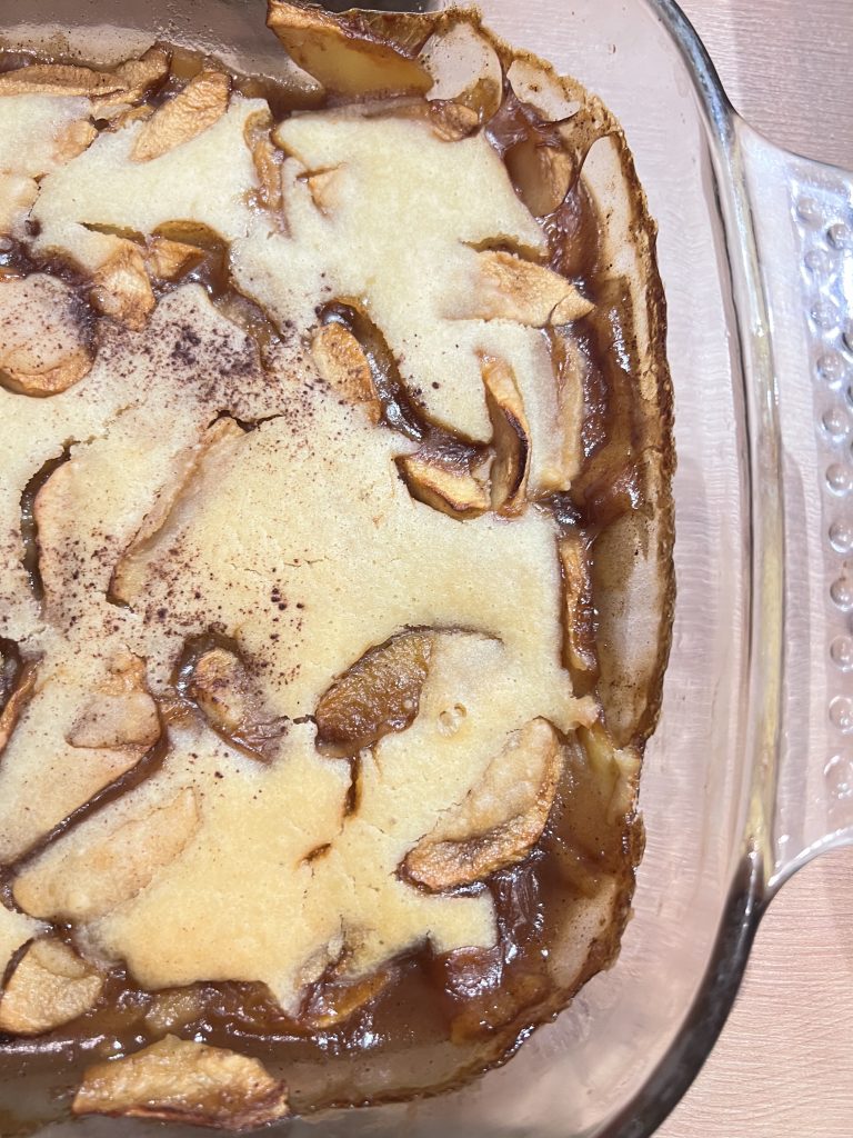 The Best Apple Cobbler